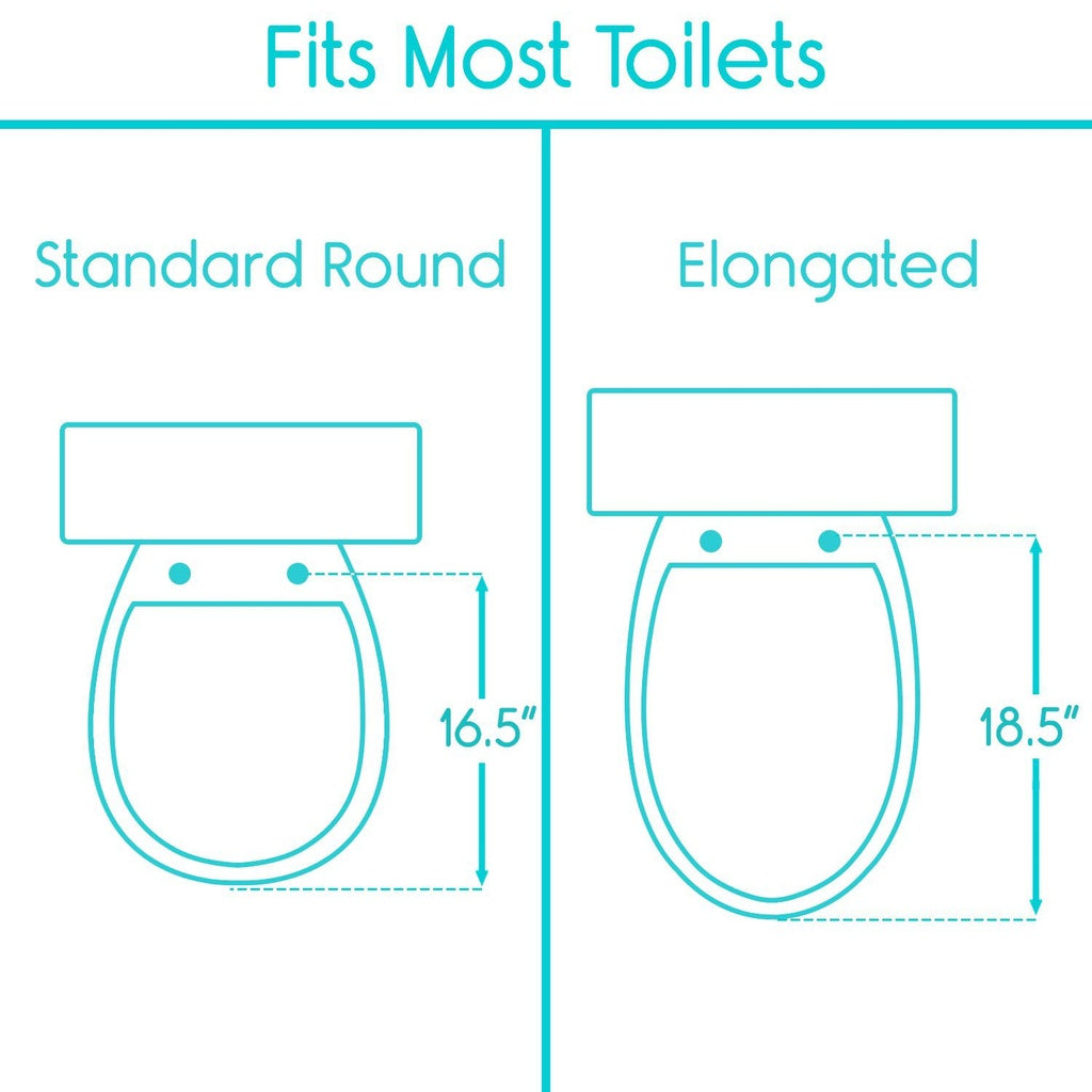 Vive - Toilet Seat Riser with Arms - HCPCS: E0244