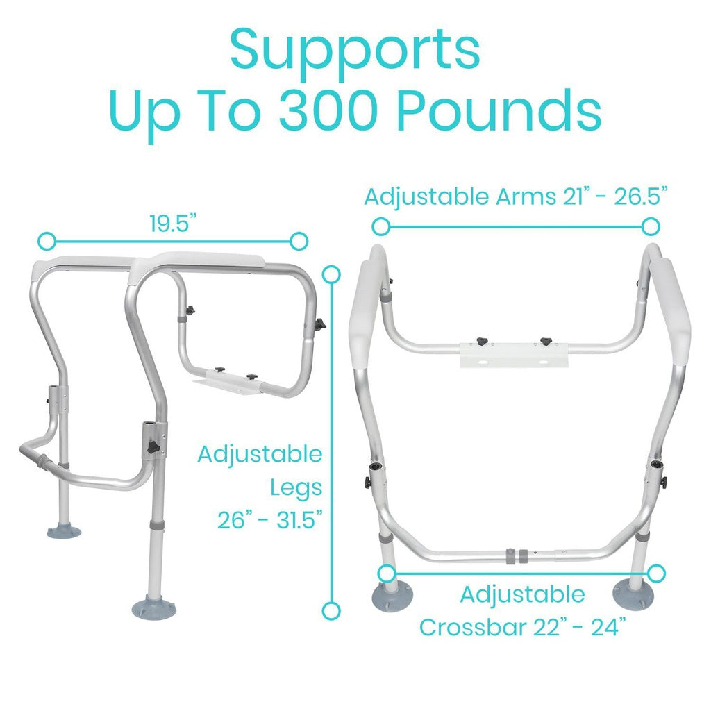 Vive - Toilet Safety Frame -E0243