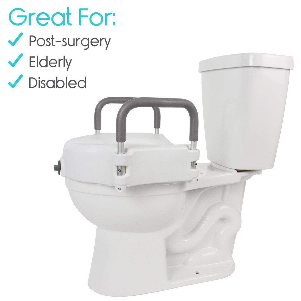 Vive - Raised Toilet Seat - 5"